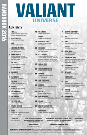 Read Valiant Universe Handbook (2015)  2 Page 2 in English