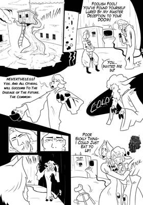 Comic Crossover Spectacular - TBoL x Yarnabus the Evil Sheep Scientist