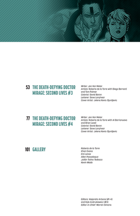 Read The Death-Defying Dr. Mirage: Second Lives (2015)  10002 Page 5 in English