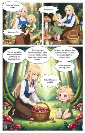 Read Una the elfling  1 Page 3 in English