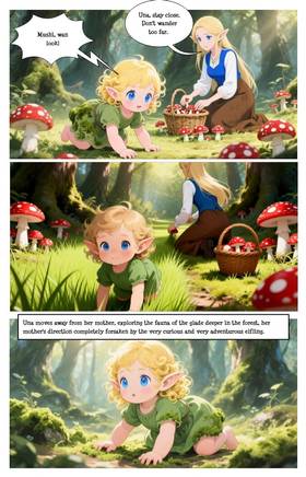 Read Una the elfling  1 Page 4 in English