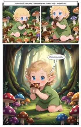 Read Una the elfling  1 Page 8 in English