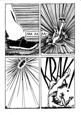 Read Down on the lawn  1 Page 2 in English