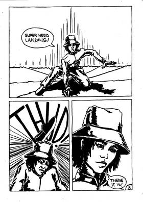 Read Down on the lawn  1 Page 3 in English