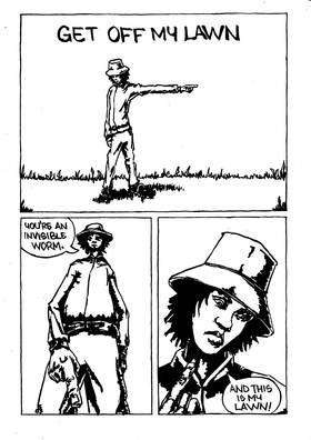 Read Down on the lawn  2 Page 1 in English
