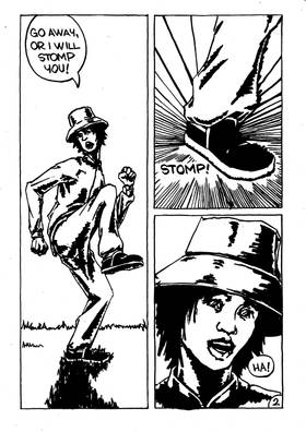 Read Down on the lawn  2 Page 2 in English