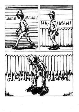Read Down on the lawn  4 Page 2 in English
