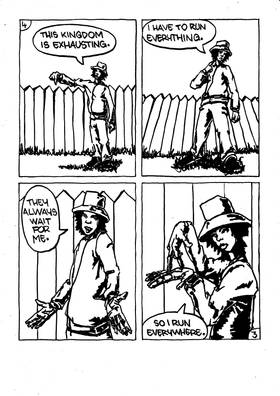 Read Down on the lawn  4 Page 3 in English