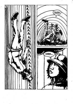 Read Down on the lawn  5 Page 3 in English
