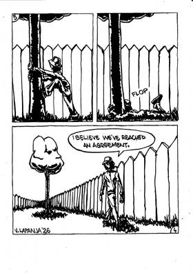 Read Down on the lawn  5 Page 4 in English