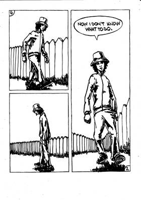 Read Down on the lawn  6 Page 2 in English