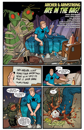 Read A&A: The Adventures of Archer & Armstrong (2016)  1 Page 10 in English