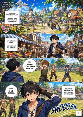 Read Dungeon's Last Hope  1 Page 2 in English