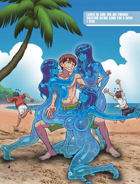 Read Monster Girl Beach Party 1  1 Page 4 in English