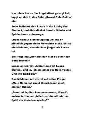 Read Sword Gale Online  1 Page 9 in German