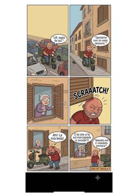 Read Le disavventure di lu Tata, Flavio  1 Page 5 in Italian