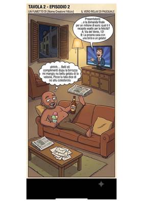 Read Le disavventure di lu Tata, Flavio  2 Page 4 in Italian