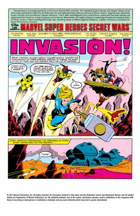 Read Marvel Super Heroes Secret Wars (1984)  8 Page 2 in English