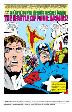 Read Marvel Super Heroes Secret Wars (1984)  5 Page 2 in English