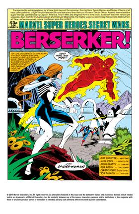 Read Marvel Super Heroes Secret Wars (1984)  7 Page 2 in English