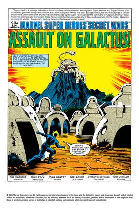 Read Marvel Super Heroes Secret Wars (1984)  9 Page 2 in English