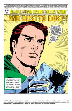 Read Marvel Super Heroes Secret Wars (1984)  11 Page 2 in English