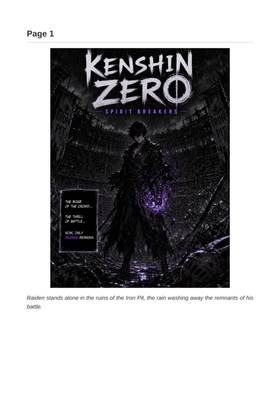 Read KENSHIN ZERO: THE SPIRIT BREAKER 2  1 Page 1 in English