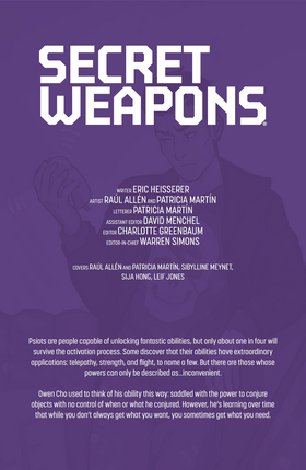 Read Secret Weapons (2017)  6 Page 3 in English