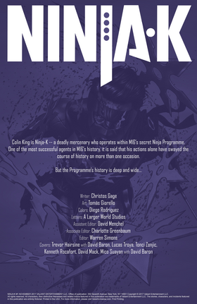 Read Ninja-K (2017)  1 Page 2 in English