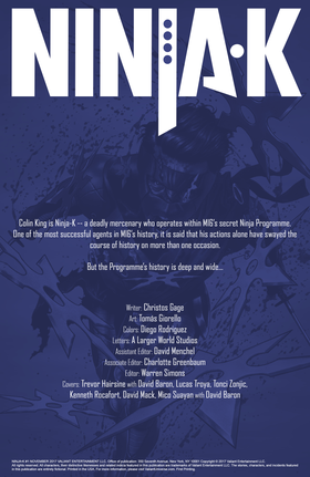 Read Ninja-K (2017)  1 Page 2 in English