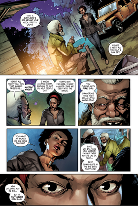 Read Shadowman (2018)  1 Page 5 in English
