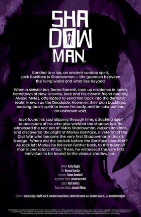 Read Shadowman (2018)  7 Page 2 in English