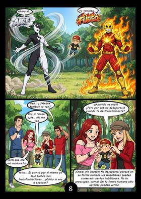 Read Los Guardianes de la Primera Estrella  3 Page 10 in Spanish