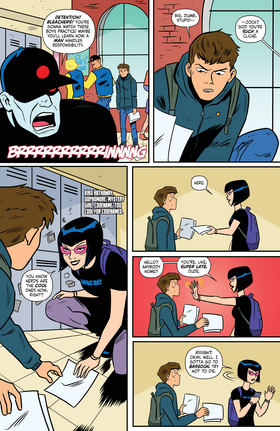 Read Valiant High (2018)  1 Page 8 in English