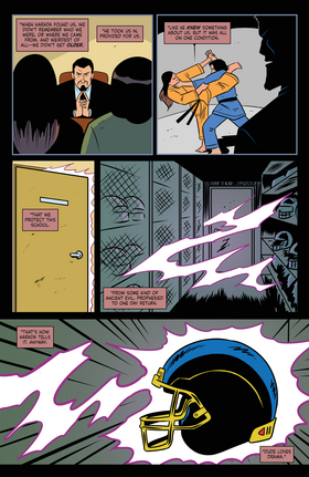Read Valiant High (2018)  3 Page 8 in English