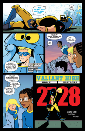 Read Valiant High (2018)  4 Page 8 in English