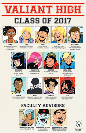 Read Valiant High (2018)  1 Page 3 in English