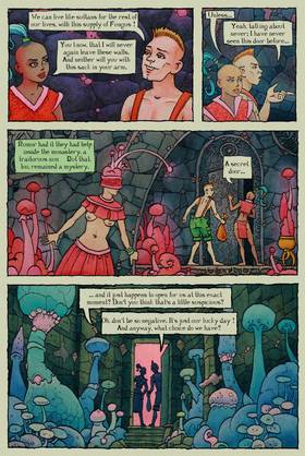 Read The Very Amazing Space Adventures of Auri, Luna, and Probationary Constable Octavia Emweiss  1 Page 7 in English
