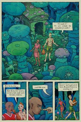 Read The Very Amazing Space Adventures of Auri, Luna, and Probationary Constable Octavia Emweiss  1 Page 8 in English