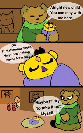 Read Febus the giraffe creature   1 Page 4 in English