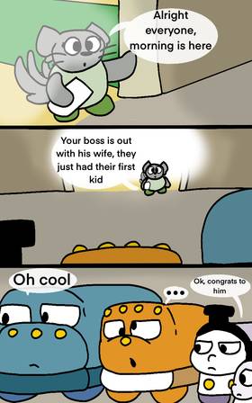 Read Febus the giraffe creature   4 Page 3 in English