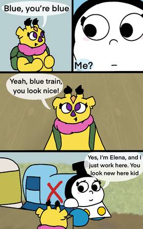 Read Febus the giraffe creature   6 Page 3 in English