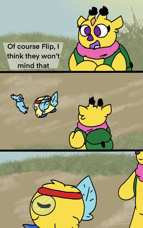 Read Febus the giraffe creature   7 Page 3 in English