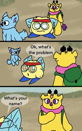 Read Febus the giraffe creature   7 Page 4 in English