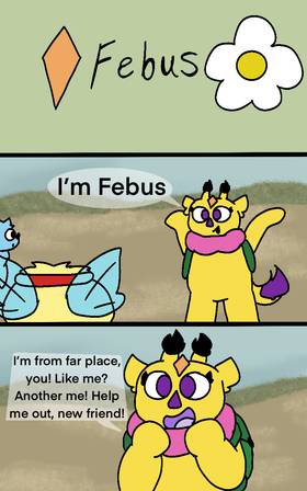 Read Febus the giraffe creature   7 Page 6 in English