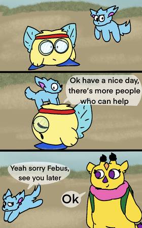 Read Febus the giraffe creature   7 Page 7 in English