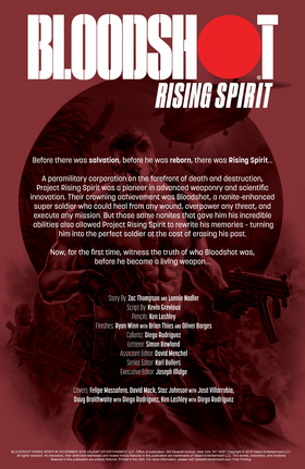 Read Bloodshot Rising Spirit (2018)  1 Page 2 in English