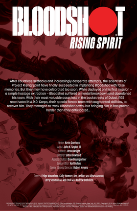 Read Bloodshot Rising Spirit (2018)  5 Page 2 in English