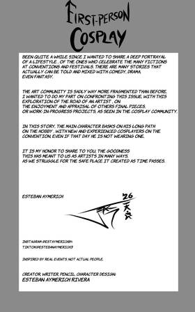 Read El Cosplay en Primera Persona  1 Page 2 in English