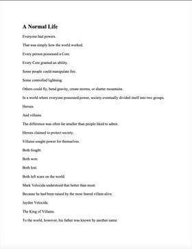 Read Heroic Villain  1 Page 1 in English